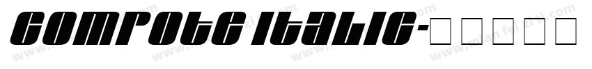 Compote Italic字体转换